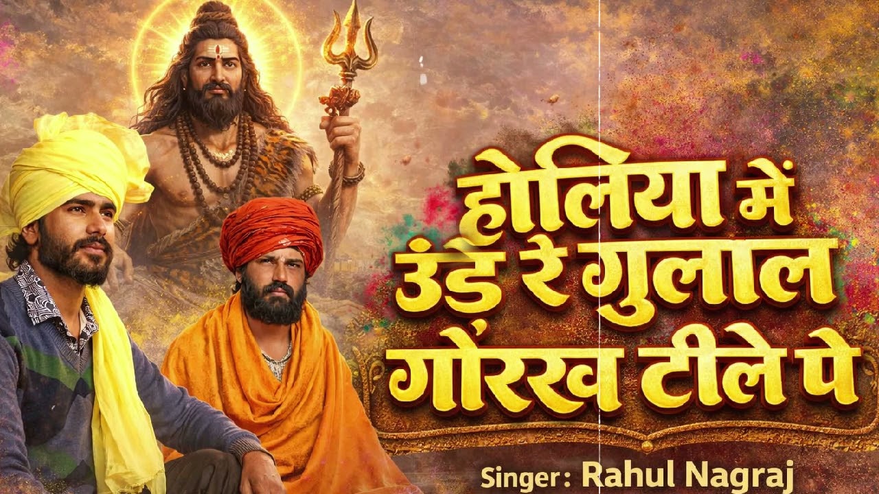 होलिया में उड़े रे गुलाल गोरख टीले पे | letest gorakhnath dj song 2026 | Rahul nagraj |