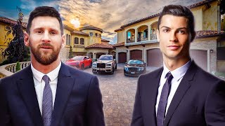 Cristiano Ronaldo’s $1 Billion Saudi Life vs Lionel Messi’s Miami Life