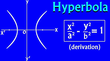 Equation Of Hyperbola - derivation