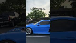 Porsche GT4 voodoo blue