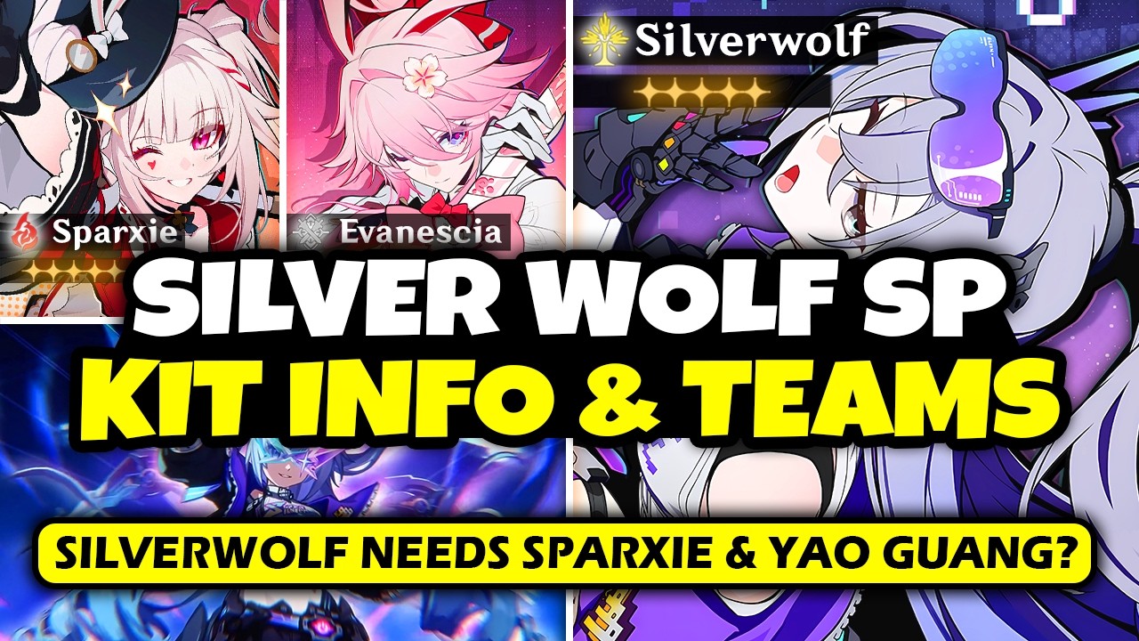 NEW UPDATE! SILVER WOLF SP KIT INFO AND HER BEST TEAM | YAO GUANG AND SW SYNERGY - Honkai: Star Rail