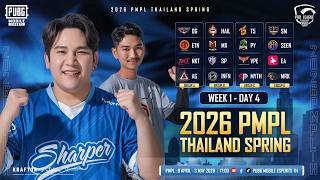 2026 PMPL Thailand Spring รอบลีก สัปดาห์ที่ 1 วันที่ 4