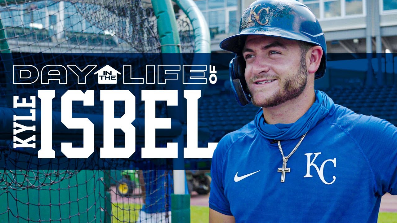 Kyle Isbel of the Kansas City Royals poses for a photo during the News  Photo - Getty Images