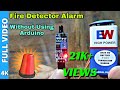 Fire Detector Alarm Without Using Arduino || Flame Sensor