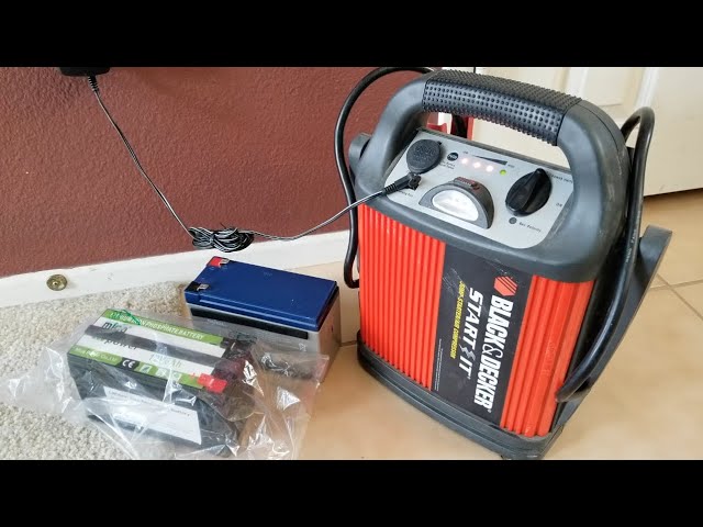 Black & Decker ELECTROMATE 400 Jump Starter Replacement Battery