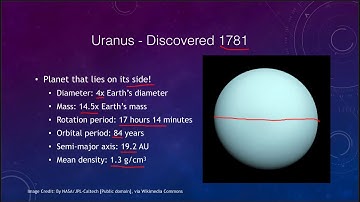 Lesson 11 - Lecture 1 - Overview - The Outer Planets - OpenStax