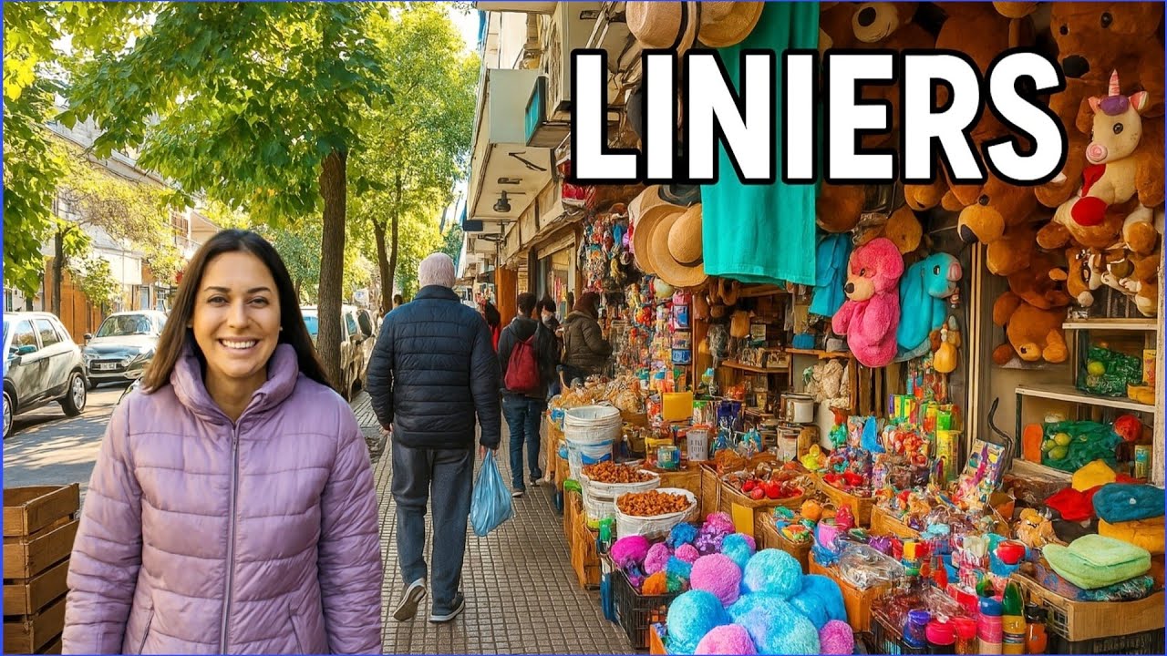 【4K】BUENOS AIRES - Barrio de LINIERS y LAS MIL CASITAS | Walking Tour