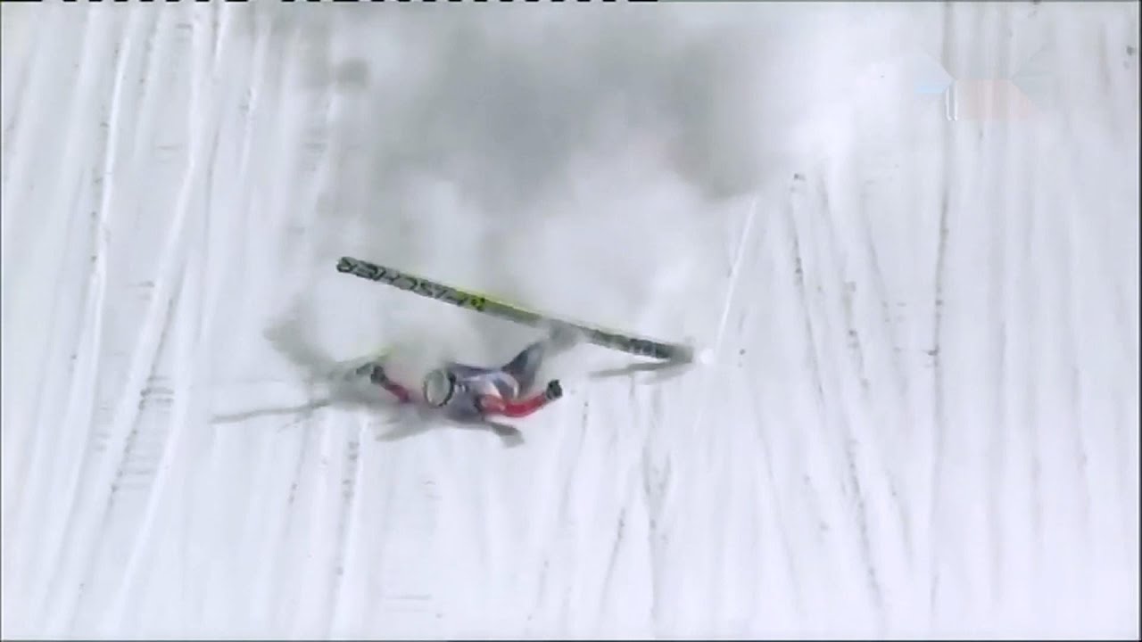 Simon Ammann Fall Oberstdorf Ski Jumping Wc 29122014 throughout Ski Jumping 4hillstournament 2014