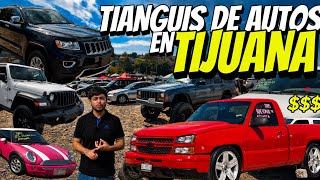 THE BIGGEST CAR MARKET IN TIJUANA!! For LESS than 20,000 PESOS!! | Enrique Miram