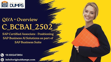 Complete Guide: C_BCBAI_2502 Q&A + Certification Brief