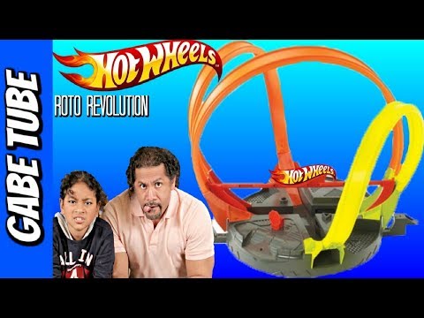 hot wheels roto revolution track set