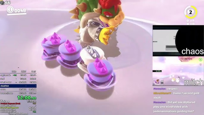 fWR] Super Mario Odyssey Any% Speedrun in 56:40 