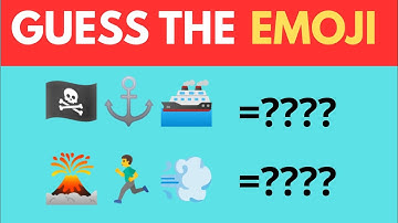 Guess the Emoji for Kids | Emoji Quiz Challenge Part 2 (20 Fun Questions)