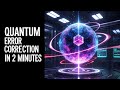 Quantum Error Correction in 2 Minutes