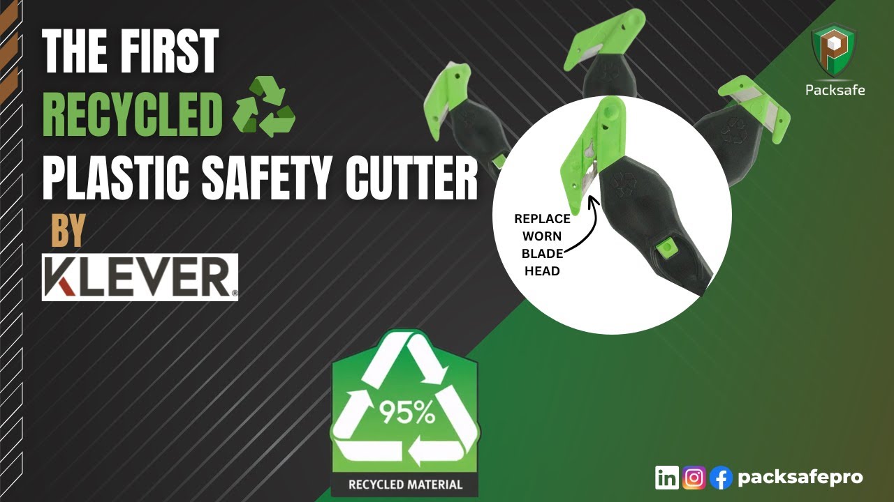 Introducing Klever EcoXChange Safety Cutter: Sustainability Meets Efficiency!