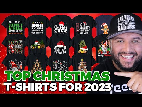Hot Christmas T-Shirt Niches for 2023 - Find Winning Design Ideas for Q4 Success!