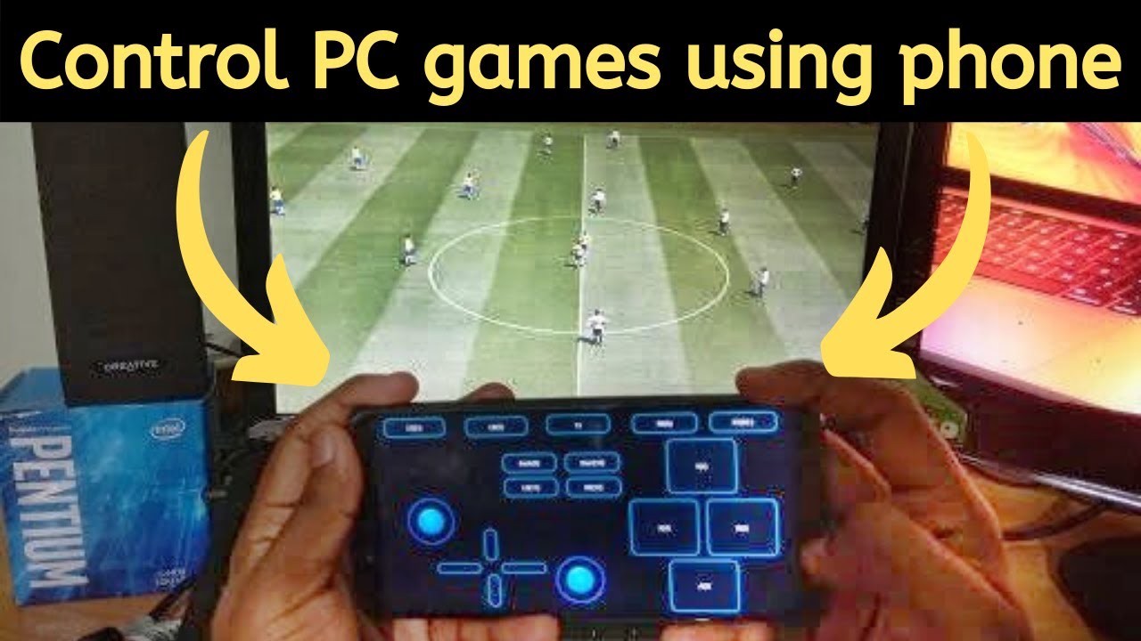 วิธี remote desktop ผ่าน เน็ต New How to control your pc games using phone wirelessly (it's FREE)