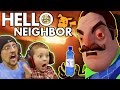 HELLO NEIGHBOR! Scary BASEMENT Mystery Game!  His Secret? Water Bottle Flip Addiction? (FGTEEV Fun)