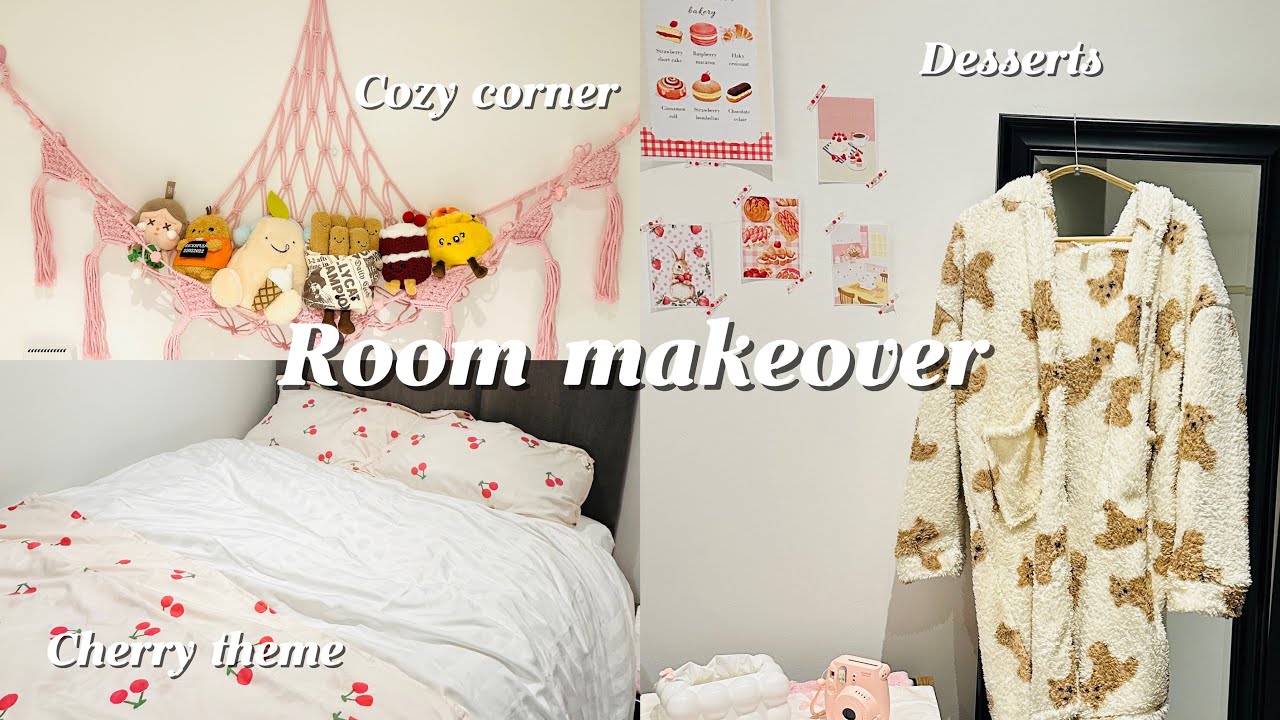 Aesthetic Room Makeover 2026: temu haul, pinterest board + cute posters 🎀✨