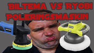 Biltema Ryobi Poleringsmaskin "Vem är Vinnare???" - YouTube