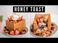 How to make japanese honey toast  shibuya honey toast