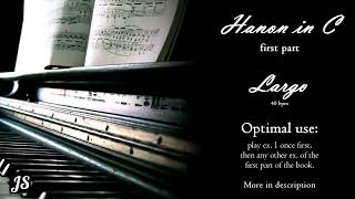 Largo - Backing track for Piano Hanon exercises (part one)