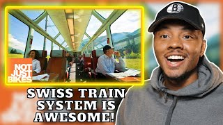 AMERICAN REACTS TO Why Swiss Trains are the Best in Europe