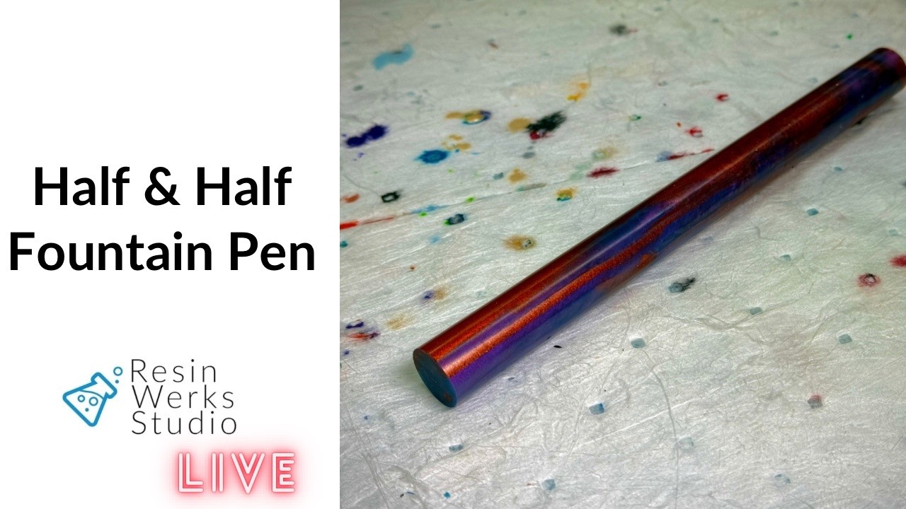 🔴Replay: Half & Half Bespoke Fountain Pen Making | Episode 365