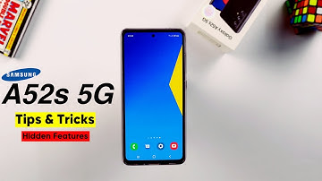 Samsung Galaxy A52s 5G Tips and Tricks | Hidden Features