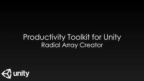 Productivity Toolkit for Unity - Radial Array Creator