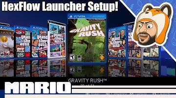 HexFlow Launcher: An Alternative Cover Flow Launcher for PS Vita - Setup & Overview!