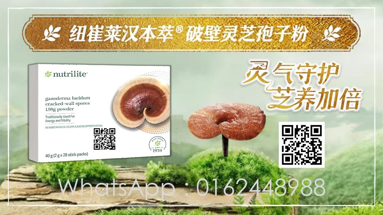 NUTRILITE 纽崔莱灵芝破壁孢子粉 Ganoderma Lucidum