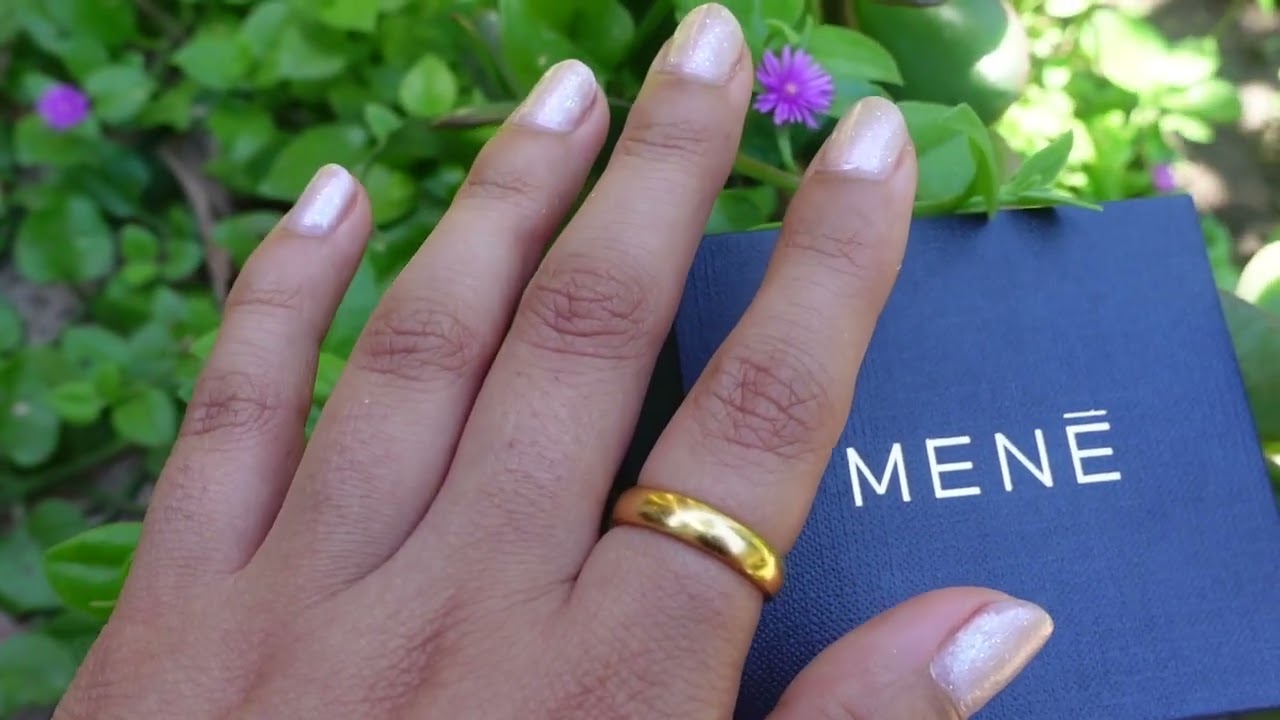 Mene Jewelry Simple Band 24k Gold .999