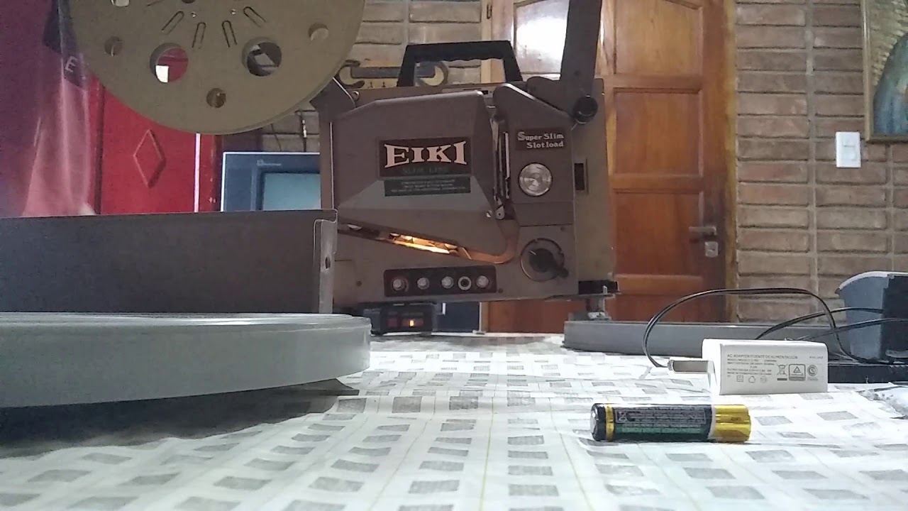 Funcionamiento proyector 16mm EIKI SLL-0
