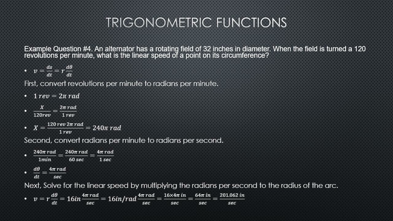 Trigonometric Functions Part3