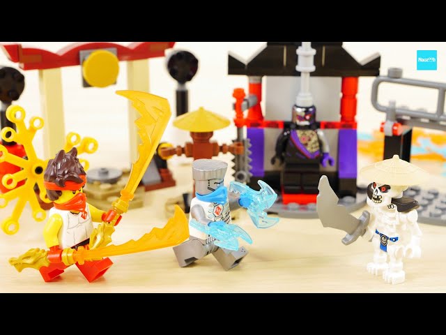 LEGO NINJAGO Battle Set Kai VS Bone Bone Zane VS Nindroid