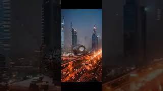 The Video Shows A Prominent View Of Dubai, United Arab Emirates -1997