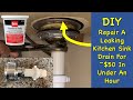Fixing a Leaking Sink Strainer