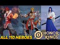 Honor of kings cn new update  all 110 heroes introduction  tencent games