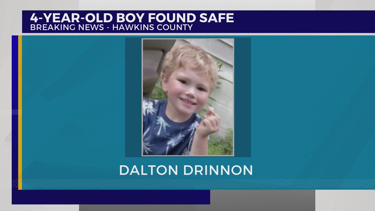 Missing Hawkins County 4-year-old found safe - YouTube