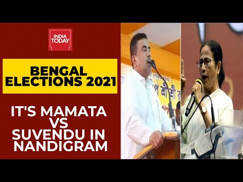 Assembly Elections 2021: Mamata Banerjee Closes In On Suvendu Adhikari In Nandigram | Breaking News