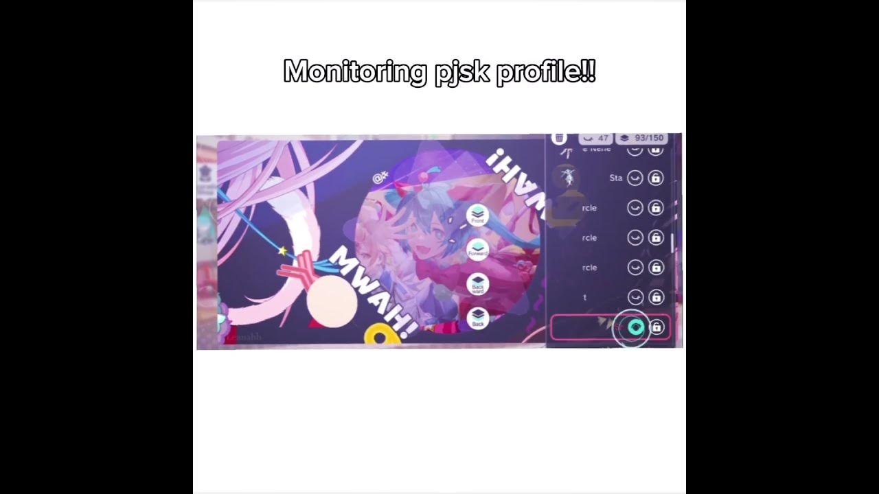 MONITORING PJSK PROFILE !! 👁️