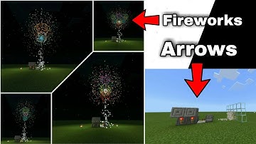 How to make easy and fast rapid arrow / fireworks launcher for mcpe | Tutorial # 1 | 1.17+