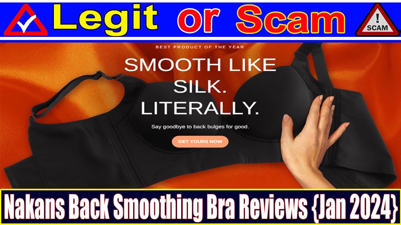 Nakans Back Smoothing Bra Reviews (Jan 2024) Watch the Video