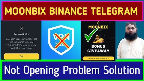 Binance Moonbix Bot Not Working Problem | Moonbix Binance Connect Problem