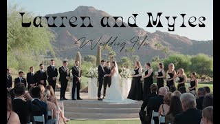 Myles and Lauren Wedding Film // Mountain Shadows