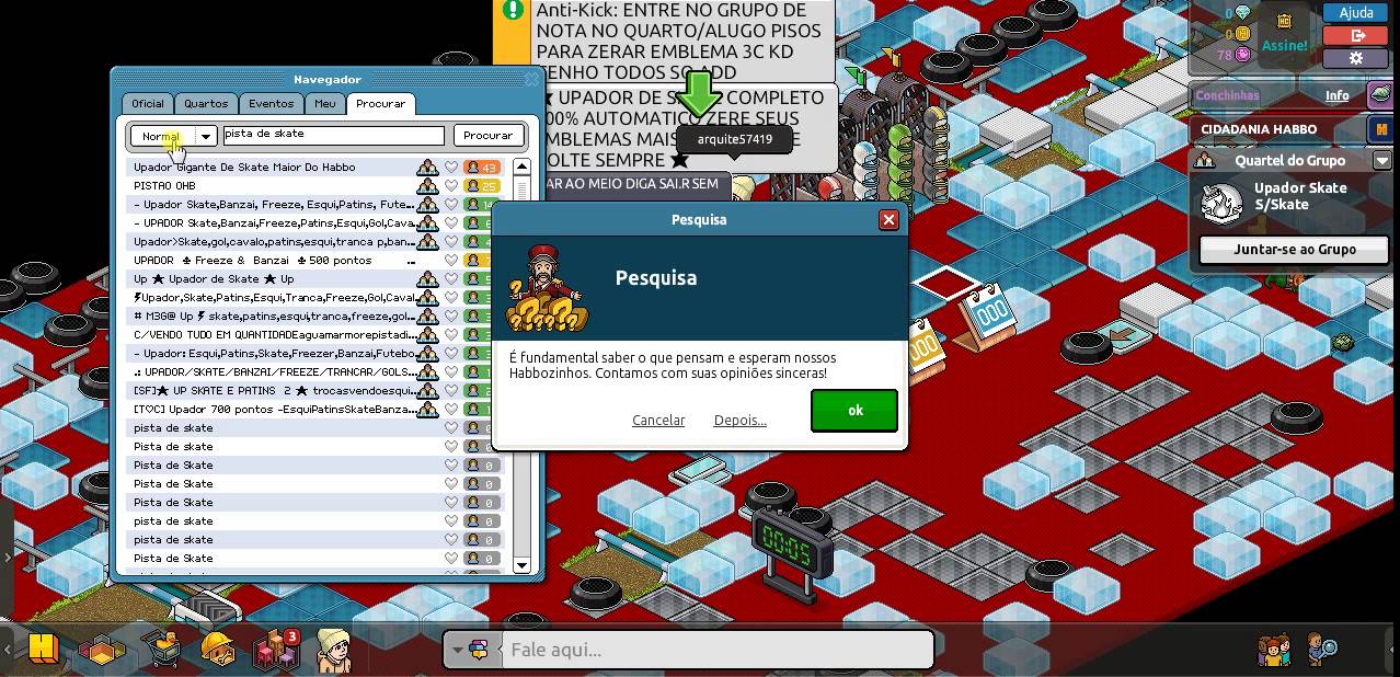 Habbo Como usar o skate YouTube