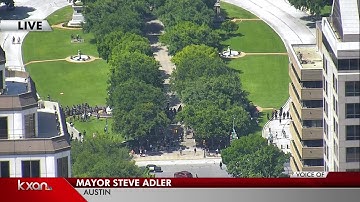 Mayor Steve Adler asks protesters to be safe during downtown Austin demonstrations