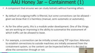 Network Security - Example: AAU Honey Jar - (Basic part 9/9)