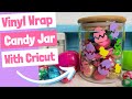 How To Make A Layered Vinyl Wrap On A Glass Jar